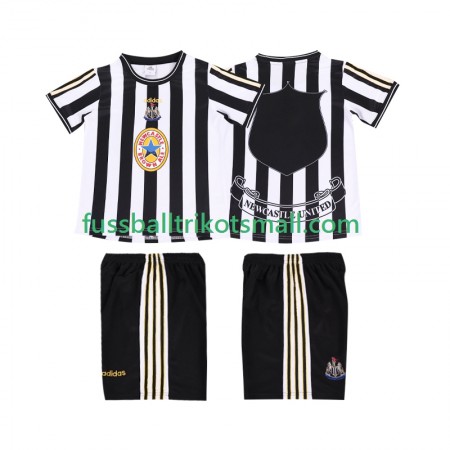 Fußballtrikots Newcastle United 1999 Retro Kinder 1997 Kurzarm Heimtrikotsatz kaufen